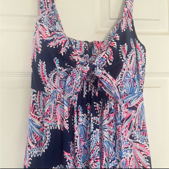 Lilly Pulitzer maxi in oyster bay blue 🦪👗☀️ - Picture 8 of 11